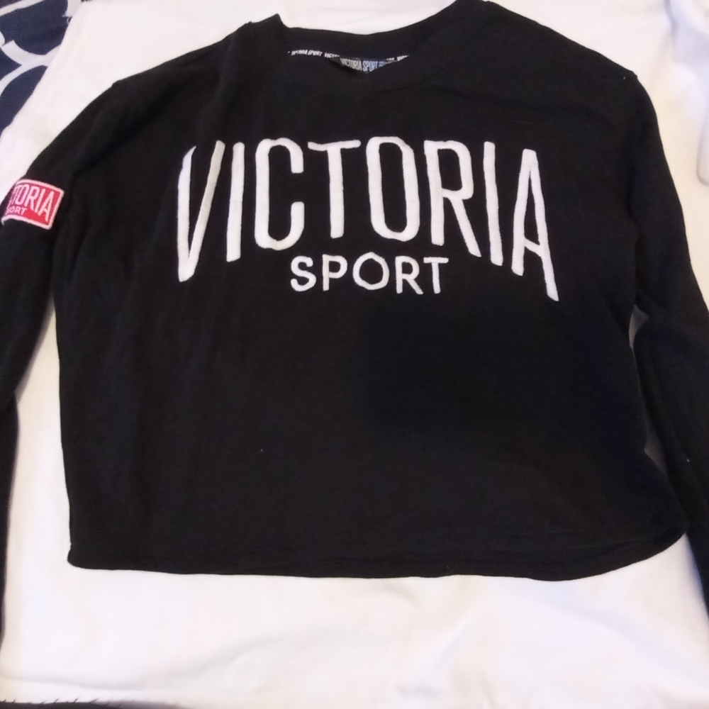 Victory sport crop top